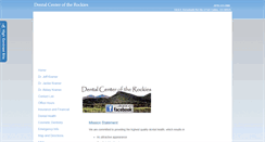 Desktop Screenshot of dentalcenteroftherockies.com